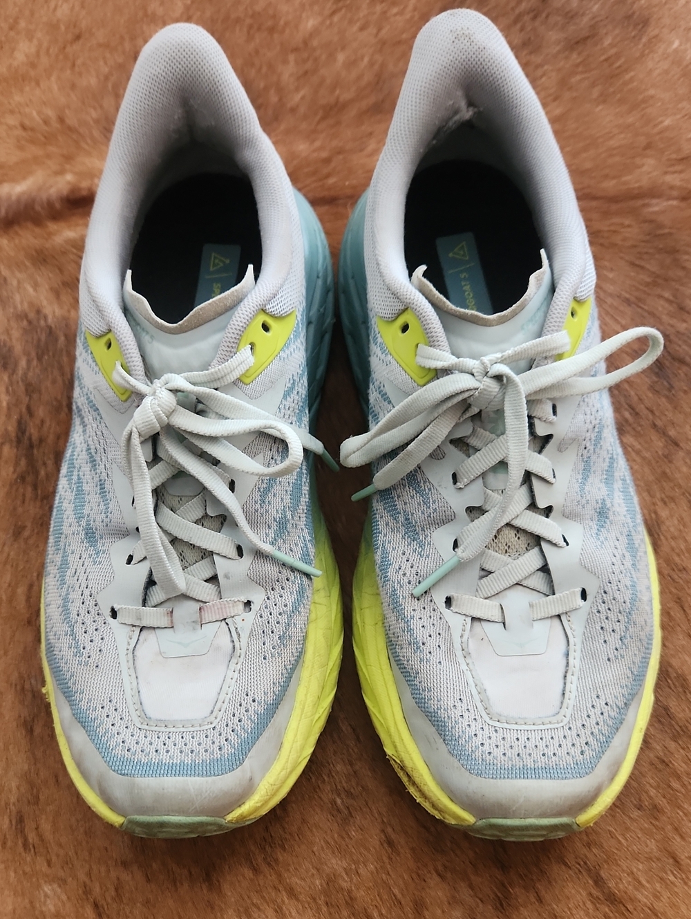 Hoka One One Speedgoat 5 Size 8.5 Blue Green Colorway - Picture 8 of 8